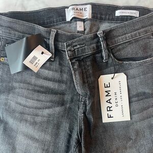 Frame Denim NWT Women’s Jeans - Gray/black